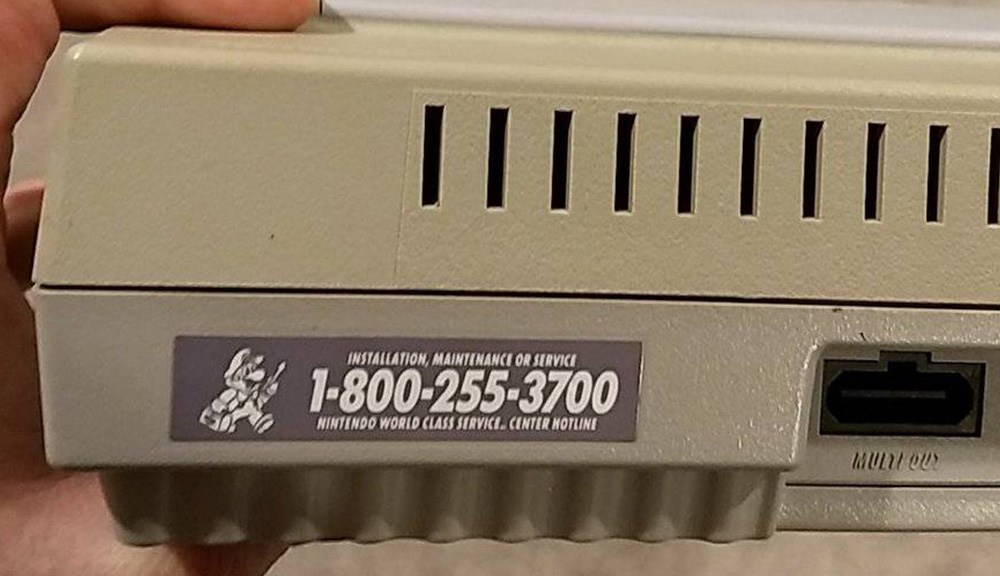 El soporte telefónico del Super Nintendo aun funciona después de 27 años.